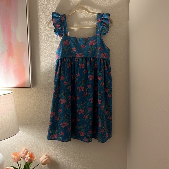 By the River blue floral dress - Picture 4 of 4